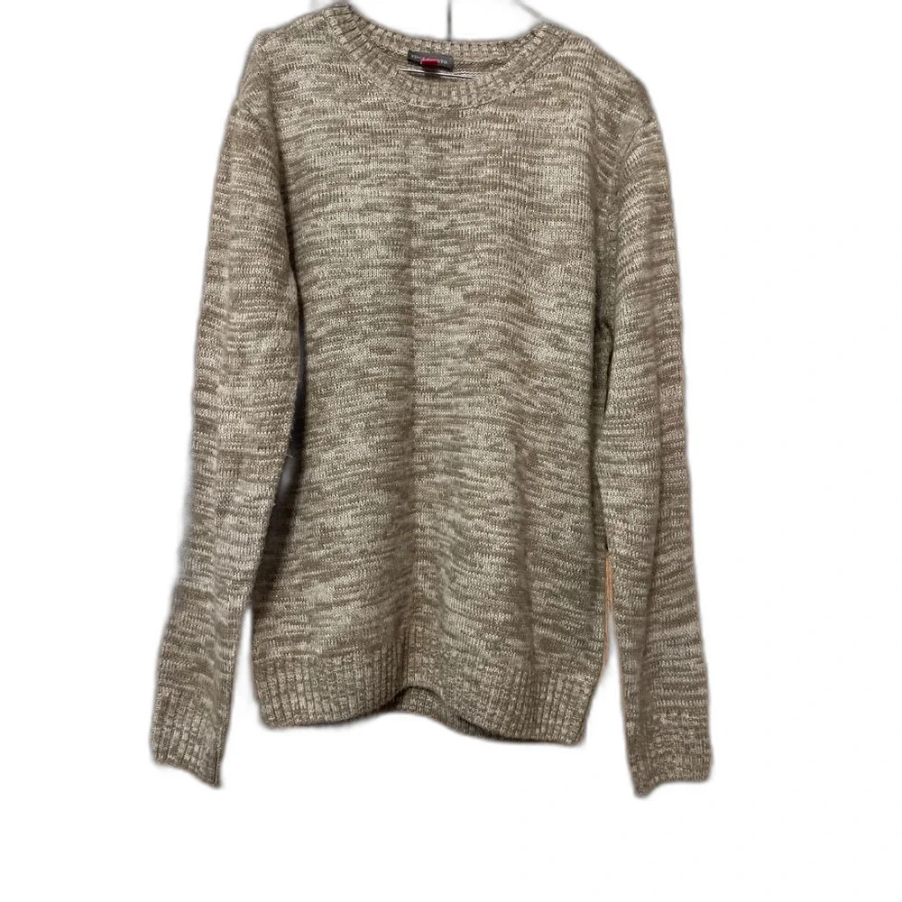 Ladies Vince Camuto Tan & Cream Medium Sweater